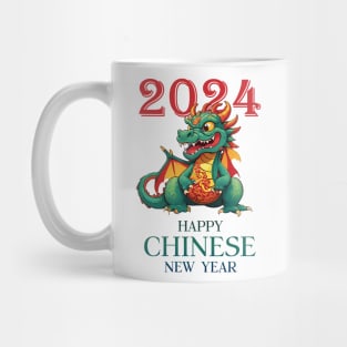 2024 Year of the Playful Dragon: Happy Chinese New Year Mug